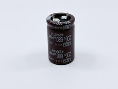 2X EKMR201VSN681MP35S Chemi-Con 680uF 200V 22×35 Snap In Electrolytic Capacitor