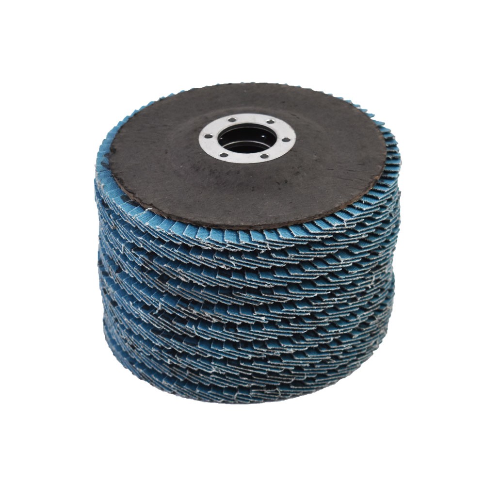 10 Pack 40 Grit 4-1/2″ × 7/8″ Premium Zirconia Flap Disc Sanding Grinding