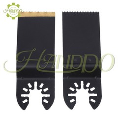 50PCS Titanium Oscillating Saw Blades Wood Plastics Metal Multitool Blades