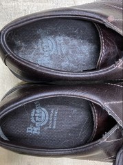 Dr. Martens Andre Dark Brown Leather Industrial Oxford Shoes Men’s Size 8