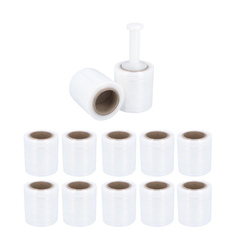 Pre-Stretch Banding Shrink Wrap, 5″ x 1000′ Eco-Friendly – 12 RLS