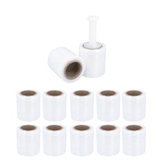 Pre-Stretch Banding Shrink Wrap, 5″ x 1000′ Eco-Friendly – 12 RLS
