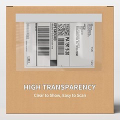 50 – 4000 Clear Adhesive Packing List Shipping Label Envelopes Pouches 7.5 X 5.5