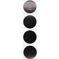 Circle Dot Stickers | 1.5″ inches Round – 500 Pack | Pick One Color