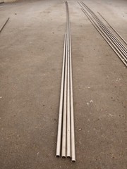 stainless steel electrical conduit, assorted lengths and sizes