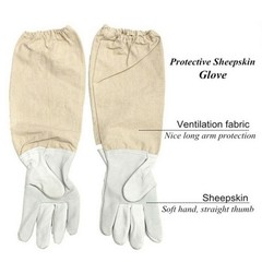 XXL Full Body Ventilated Beekeeping Suit Veil Hood Gloves Protective Bee Jacket