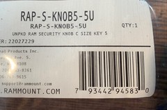Pin- Lock 5- Pin Security Knob For C Size And Swing Arm
