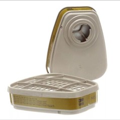 3M 6006 Multi Gas/Vapor Replacement Cartridge, 2 Cartridges – FREE SHIPPING 2029