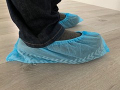Disposable Shoe Covers 50 Pack (25 Pairs) Real Estate, Cleaning, Medical setting