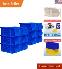 30230 AkroBins Plastic Storage Bins, Space-Saving Stackable Bins for Garage, …