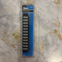 Ideal 89-312 Terminal Strip, 12-Pole, 22-14 AWG