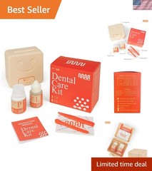 Zinc Oxide Eugenol Cement Dental Care Kit Glue For Crowns & Bridges Filling