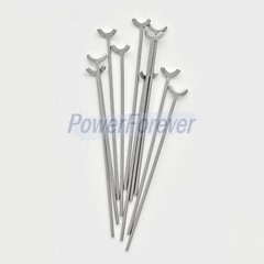 20pcs Dental Y-Type J Clasp Orthodontic Retainer Oblique Clasps Bars 0.8/0.9/1.0