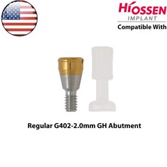 US Dental Overdenture Locator Abutment fit Hiossen Oss ET Mini/Regular Implants