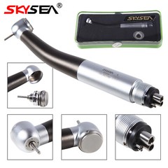 SKYSEA Dental High Speed Turbine Handpiece Push Four Spray Large Head 4Hole st
