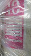 Certiclean 40101-380 Class 10 Nitrile Hand Gloves Size 9 4 pkgs / 200 pair/ case