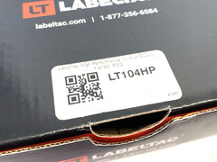 LabelTac LT104HP Pro Model High Perf. 10 Year Vinyl Label 1″ x 150′ /Roll, Red