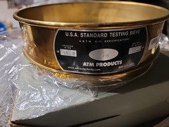 ATM PRODUCTS 8″ Diameter USA Standard Testing Sieve Ins 3/4 Aperture 19.00 mm