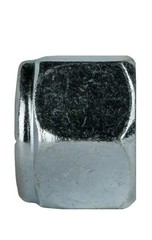 #10-24 Nylon Insert Hex Lock Nuts Zinc Plated Grade 2 Steel Nyloc. 500pk. 5F