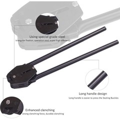 Banding Strapping Kit w/ 300FT PET Strap 500 Seals 1400LBS Pallet Tensioner