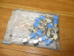 Swagelok SS-600-6-6AN (LOT OF 10) *NEW* SS Tube Fitting 3/8″ Tube – 3/8 AN Tube