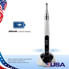 AZDENT Dental Cordless LED Endo Motor 16:1 Contra Angle Root Canal Treatment