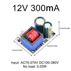 AC-DC Isolated Switching Power Supply Module Buck Converter Module 5V/12V Output