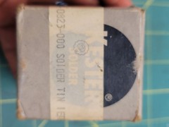 Solder Kester 282 Resin Flux Alloy 66 Core 66 SN 60 Dia. 062 / 16oz. NOS USA