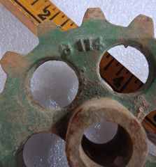 Antique Gears / Cogs Stamped JD B 114 – 60B Unsure of Machinery They Are Off Of