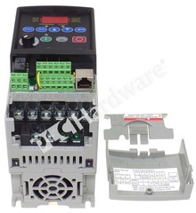 Open Pre-owned Allen Bradley 22A-B2P3N104 /A PowerFlex 4 240V 3-Ph 2.3A AC Drive
