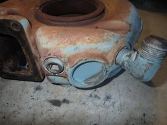 Detroit Diesel Series 60 S60 MTU Marine 14.0L Engine Turbo Exhaust Housing Side