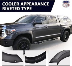 Fender Flares Compatible with 2014-2021 Toyota Tundra Paintable Smooth Matte