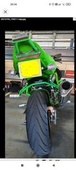Kawasaki zx6r 636 03 /04- Steel scrape bar – 12 o’clock +Titanium round bar.