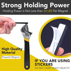 Strong Neodymium Bar Magnets – Waterproof Rare Earth Magnets with Epoxy Coating