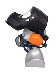 Benchmark Abrasives Professional Grinding Hood Face Shield – ANSI Certified Safe