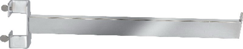 AMKO TV-17-CH 17 in. Twist on Straight Arm for Rectangular Tubing Rack
