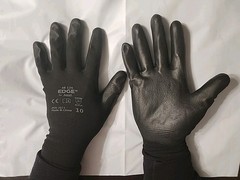 12 pairs XL Ansell EDGE 48-126 Abrasion-resistant gloves Size 10 X large
