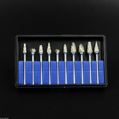 Dental Tungsten Steel Carbide Burs Polishing Bur Drills HP 2.35MM Low Speed