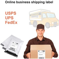 50-2000 Premium 8.5″ X 5.5″ Half Sheet Self Adhesive Shipping Labels 2 Per Sheet