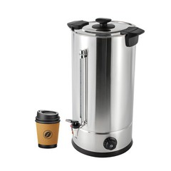 25L Commercial Electric Hot Water Boiler Stainless Steel Tea Urn Coffee Boiler
