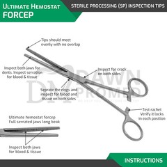 6-Piece Ultimate Hemostat Forceps Set Fishing Pliers FREE Case Kit-2 German Gr