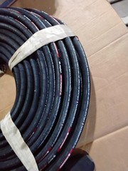 25 FT GATES 5/8″ HYDRAULIC HOSE 2 WIRE 5000 PSI ENVIROFLUID MegaSpiral R13 Flame
