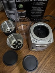 Waring WSG60 Professional Spice Grinder 3 Cup Capacity with 20,000 RPM