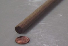 Phenolic Micarta CE Canvas Rods .500 (1/2″) Diameter x 36″ Long