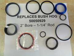 REPLACES 50050929 Bush Hog seal kit (2″ cylinder with 1-1/4″ ROD) See Text