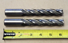 3/4″ X 3/4″ X 4″ HANITA 1125 HSS END MILL LEAD 4.081, 4FL 6-1/4″ OAL | LOT OF 2