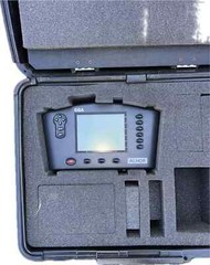 Alnor CGA-823 Combustion Gas Analyzer with Sleeve and Carrying Case