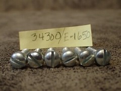 (6-Pk) 34300 RIDGID E-1650 Replacement Screws for 000 & 10 Cutters, (BN178)