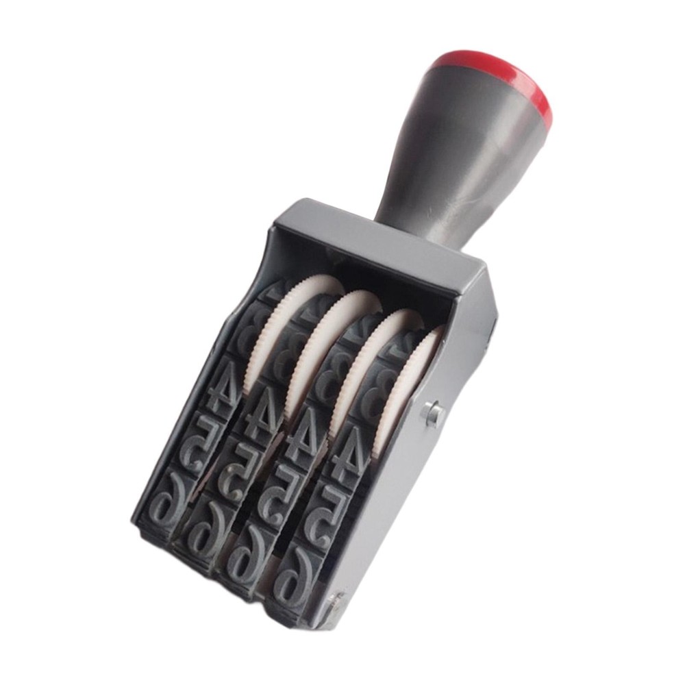 Numbering Stamp Rubber 4 digits Symbol Digit Number for Document Stationery