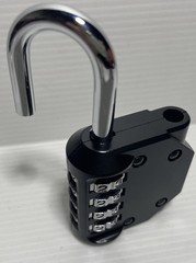 Combination Lock Resettable 4-Digit Anti Rust Weatherproof Padlock Metal Locks*